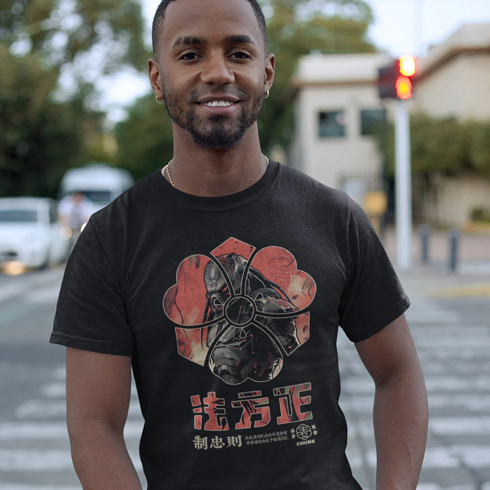 Alien Assassin Black T-Shirt - Image 2