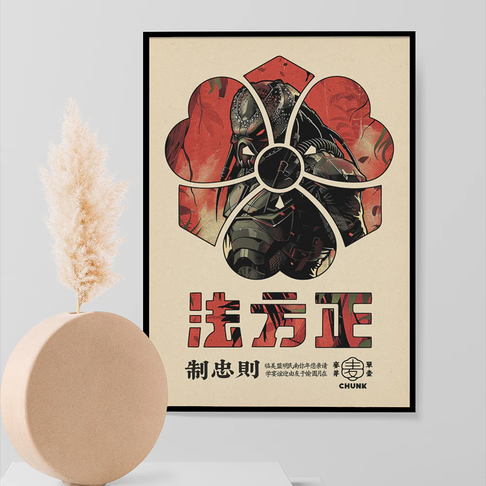 Alien Assassin Framed Print