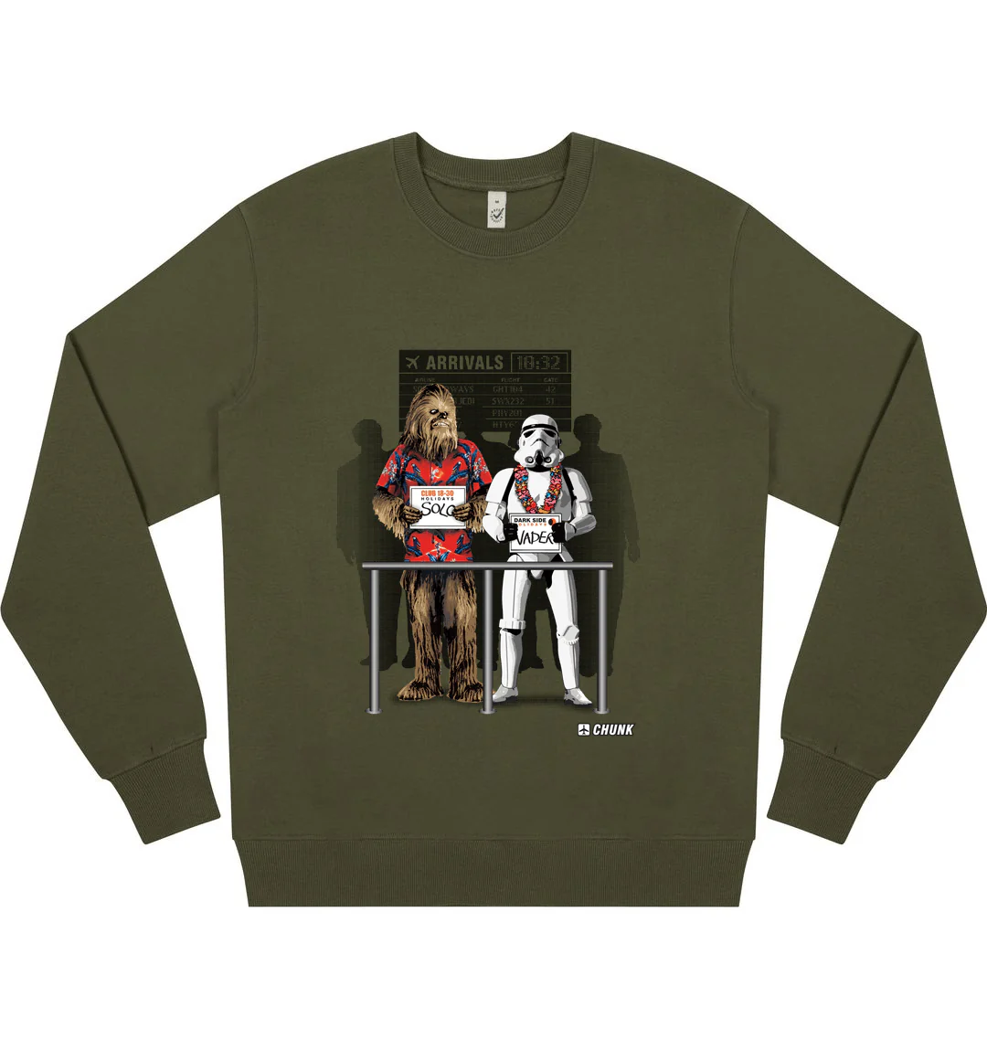 Arrivals Forest Green Sweatshirt - Image 3
