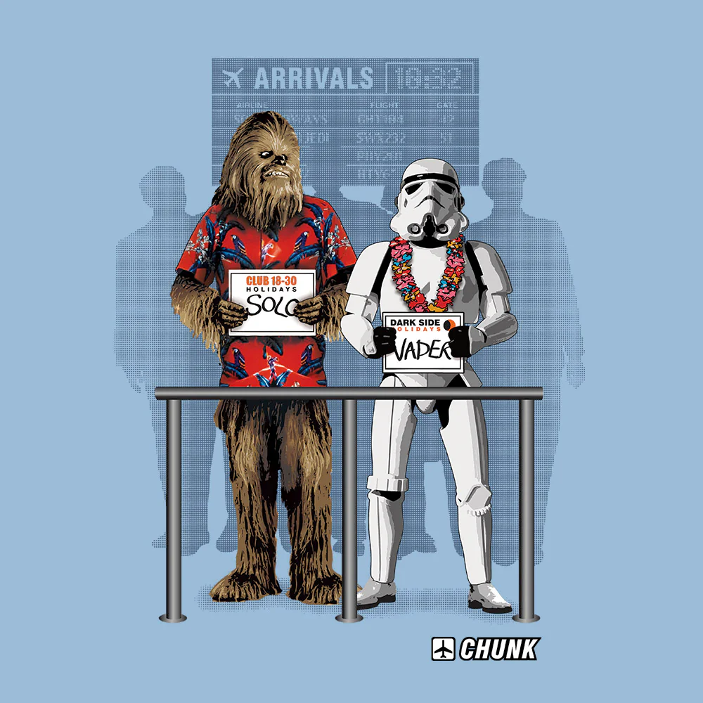 Arrivals Light Blue T-Shirt - Image 2