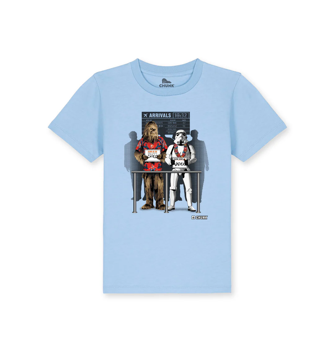 Arrivals Sky Blue Kids T-Shirt