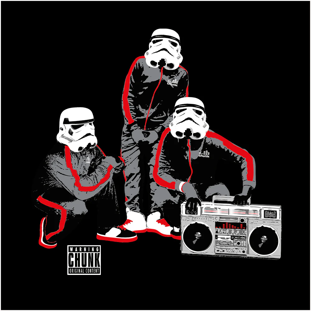 Beatbox Troopers Black T-Shirt - Image 2