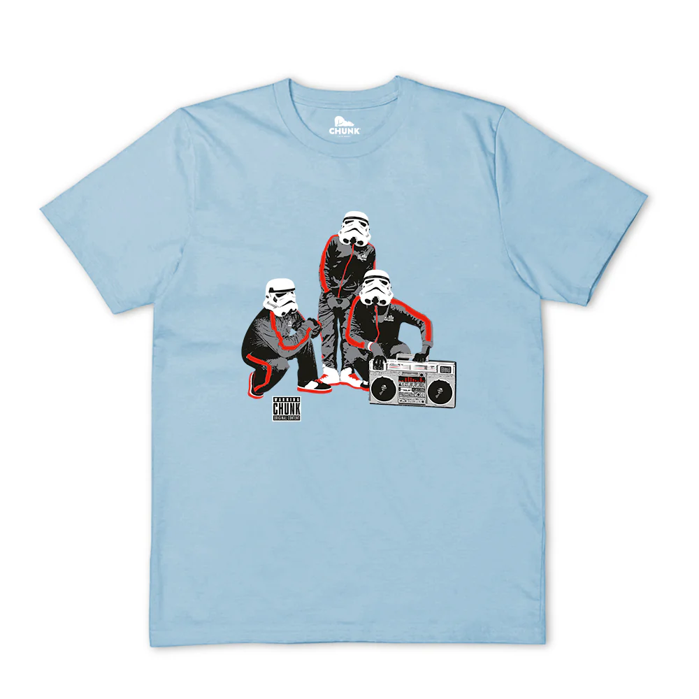 Beatbox Troopers Light Blue T-Shirt