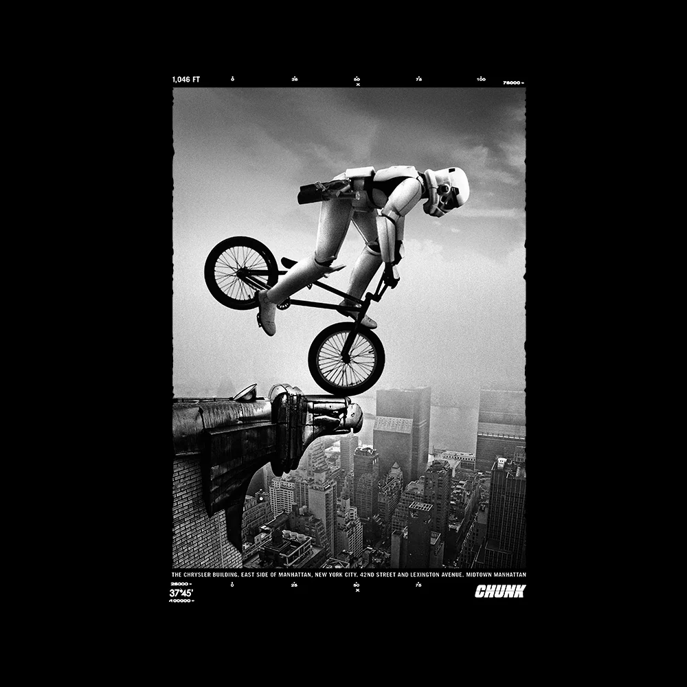 BMX Trooper Black T-Shirt - Image 2