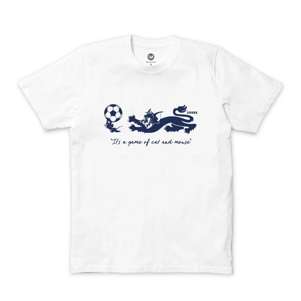 Cat And Mouse White T-Shirt