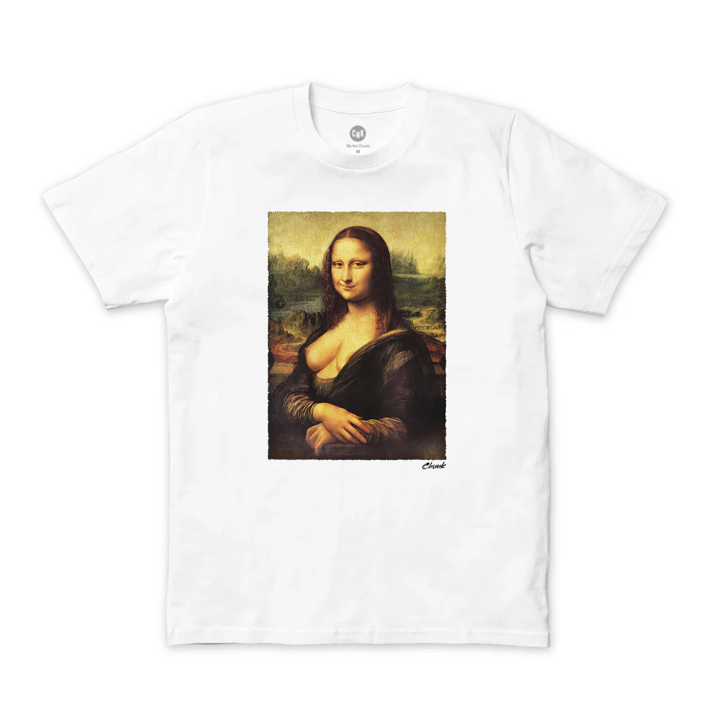 Cheeky Mona White T-Shirt