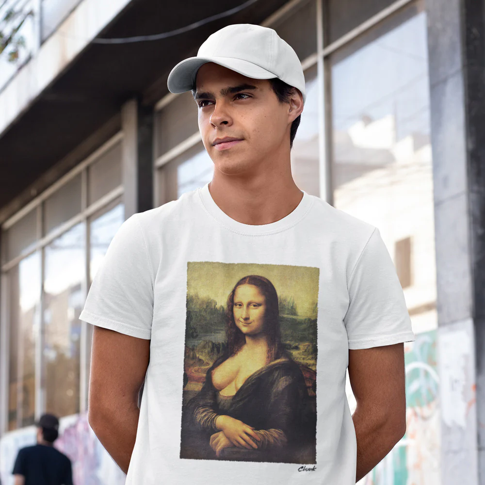 Cheeky Mona White T-Shirt - Image 2
