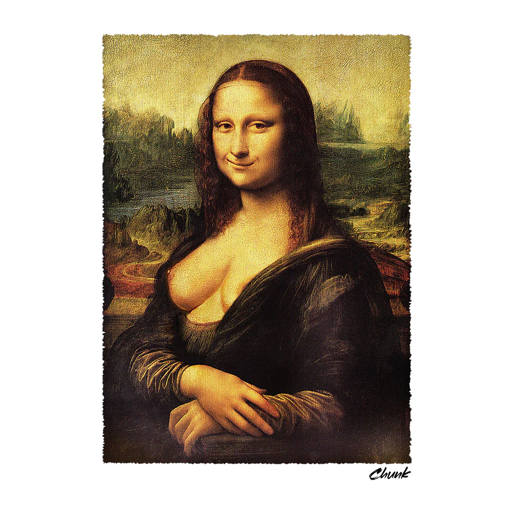 Cheeky Mona White T-Shirt - Image 3