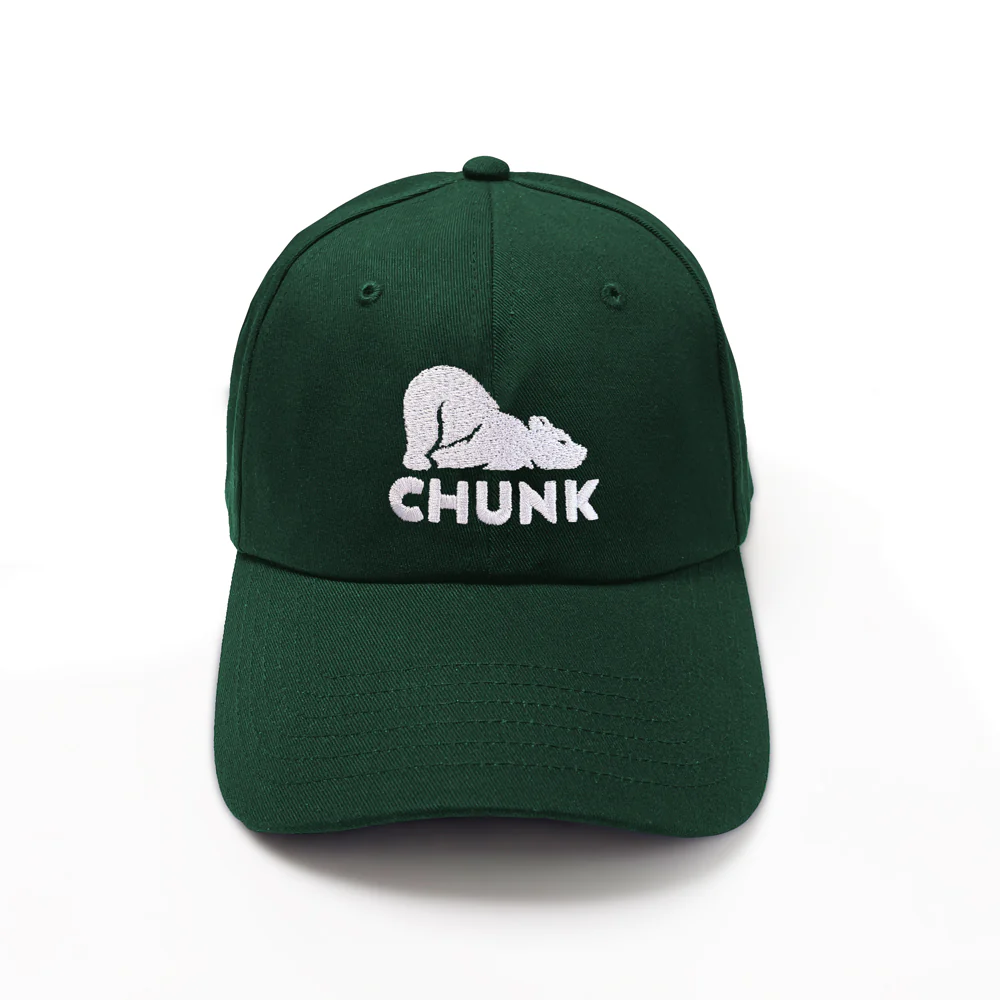 Chunk Logo Bottle Green Cap