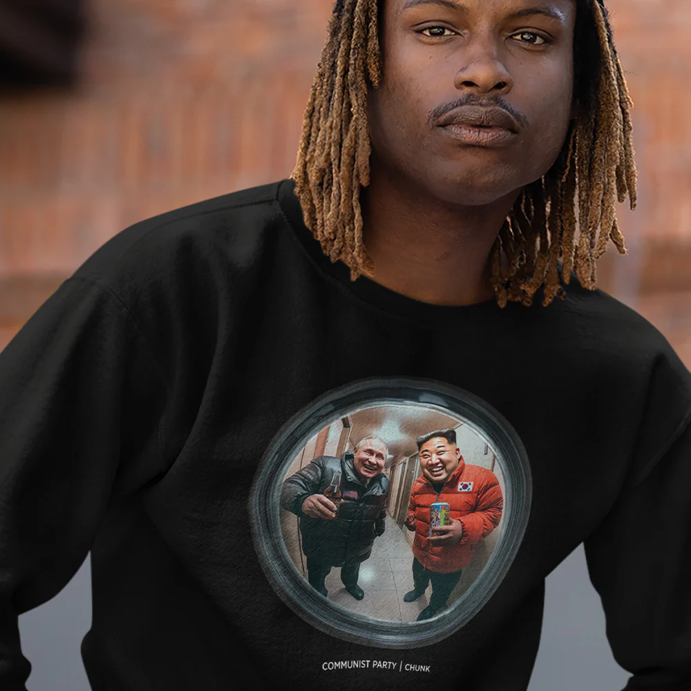 Communist Party Black Sweatshirt - Image 3