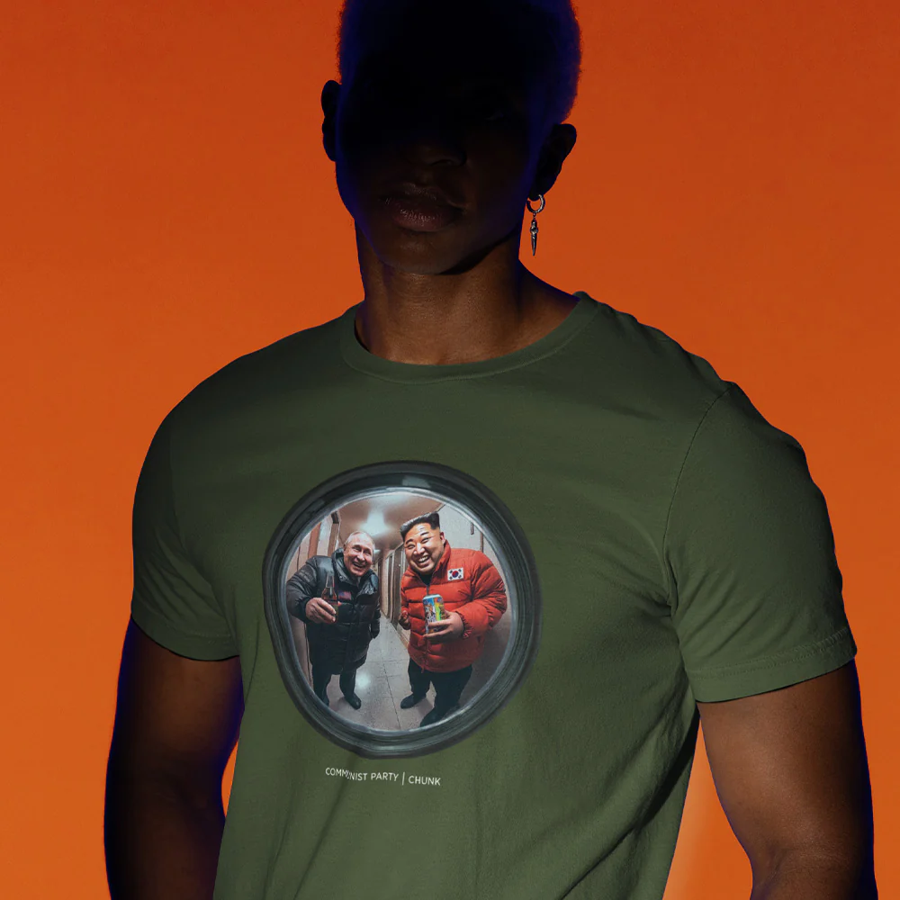 Communist Party Green T-Shirt - Image 3