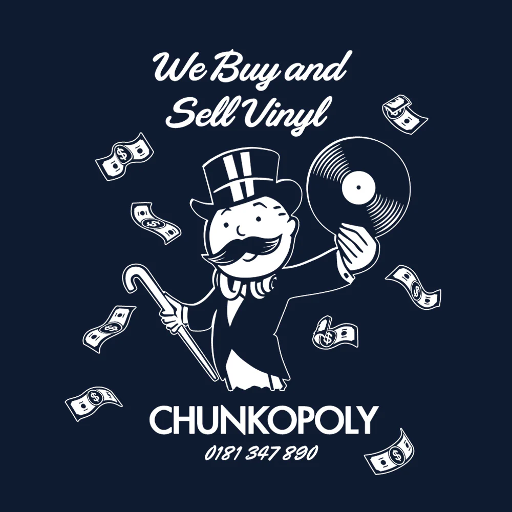 Community Records Navy T-Shirt - Image 4