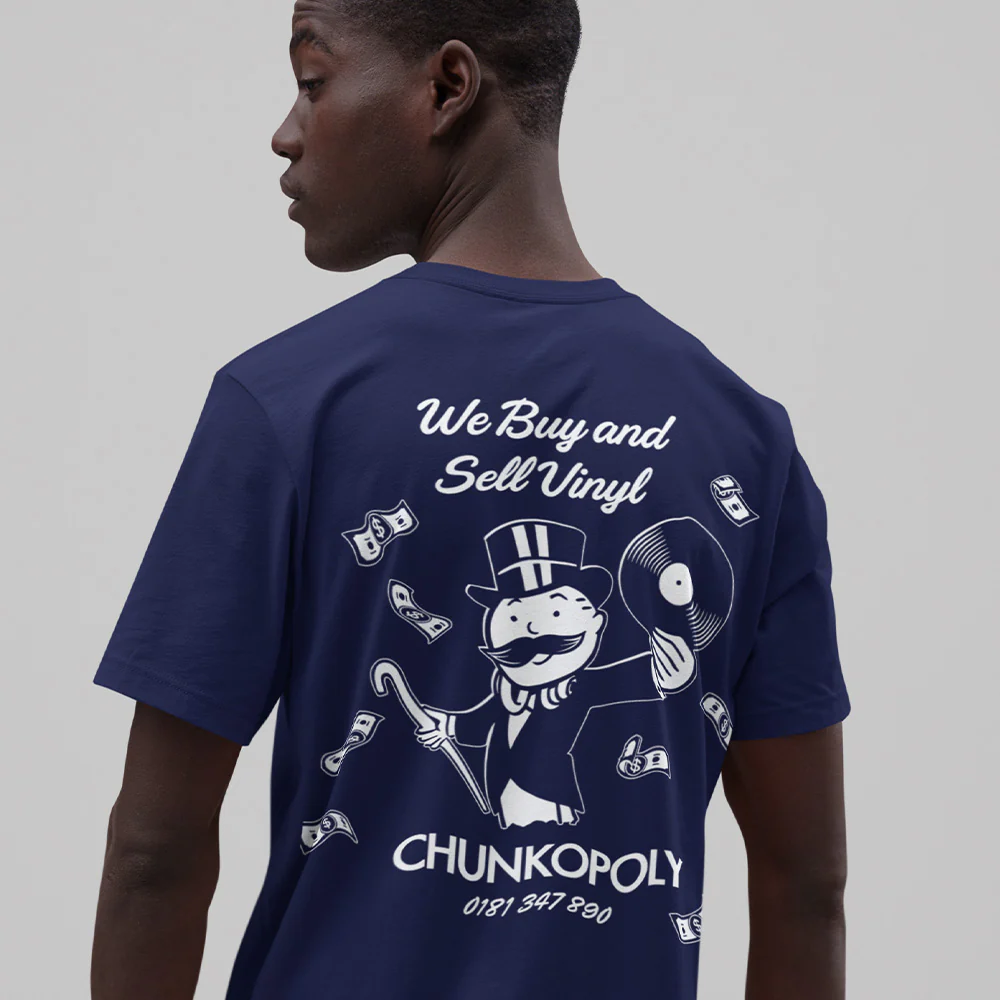 Community Records Navy T-Shirt - Image 6