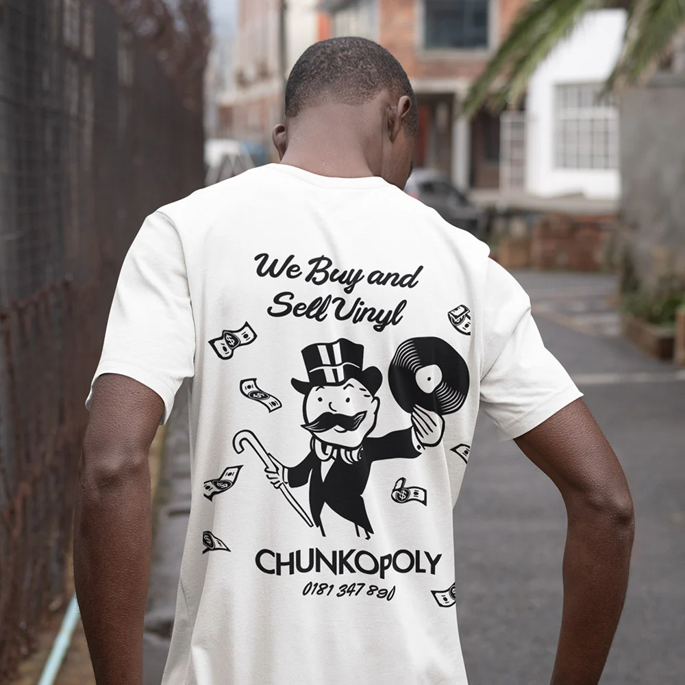 Community Records White T-Shirt - Image 6