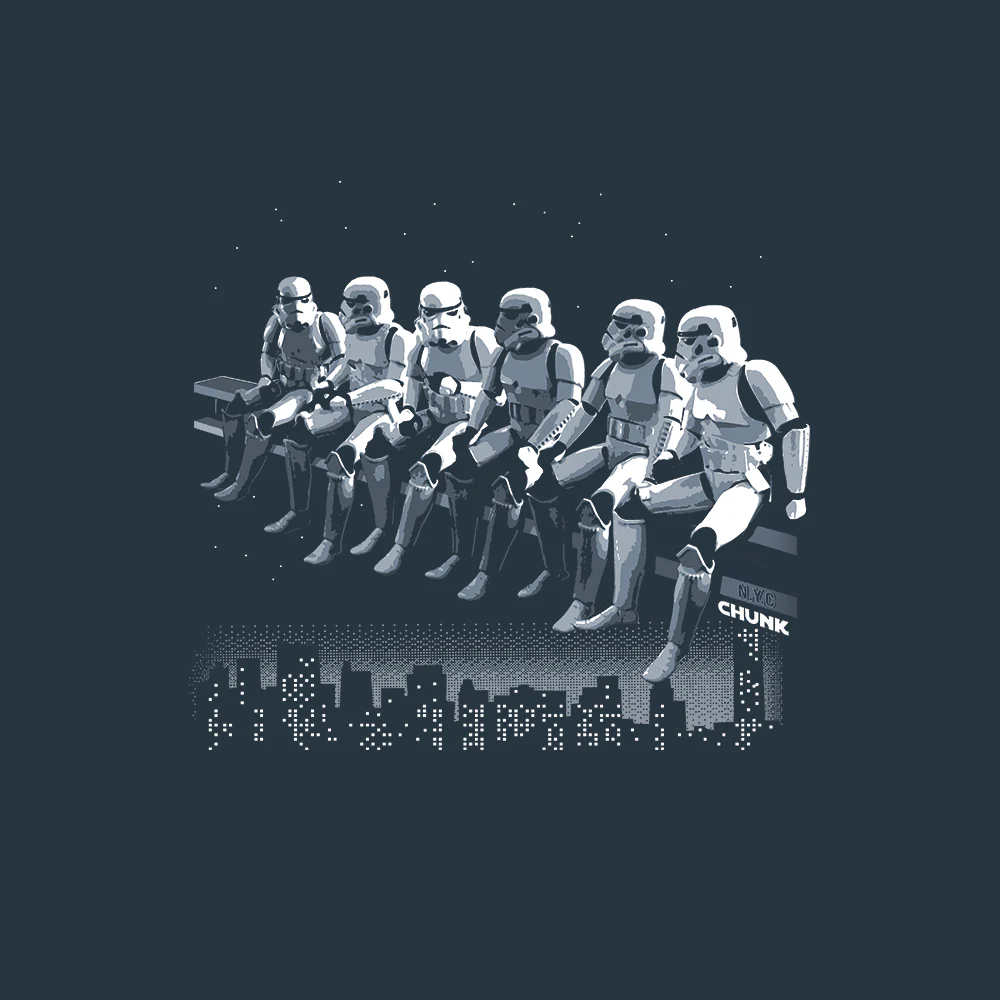 Construction Denim Blue T-Shirt - Image 3