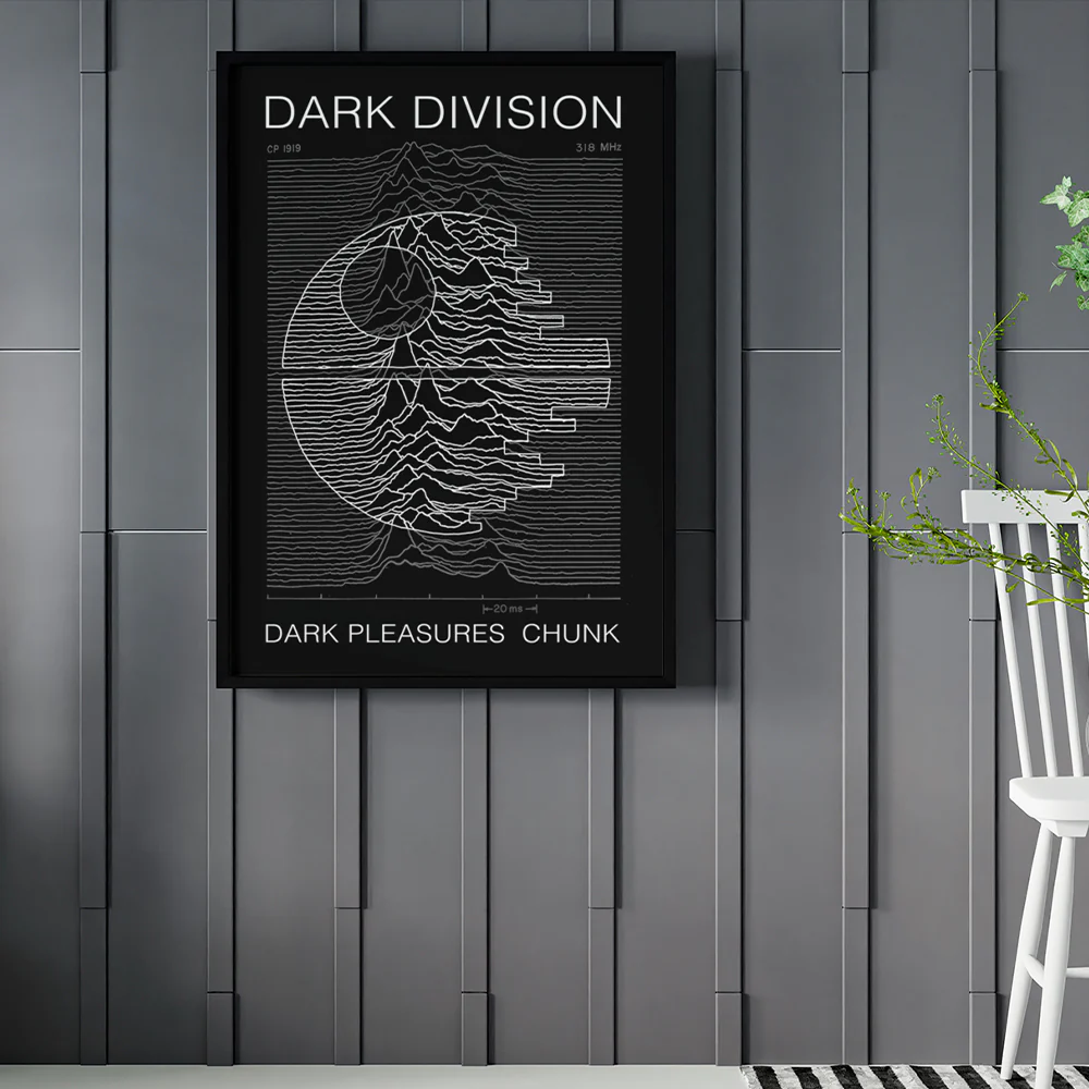 Dark Division Framed Print