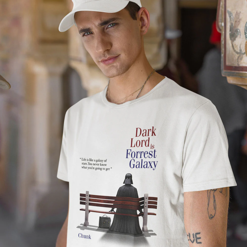 Dark Forrest White T-Shirt - Image 2