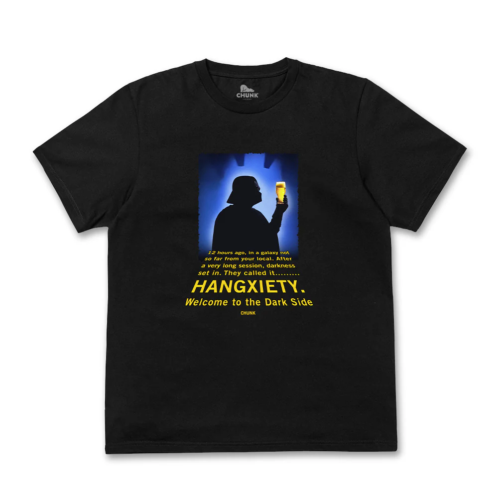 Dark Side Hangxiety Black T-Shirt