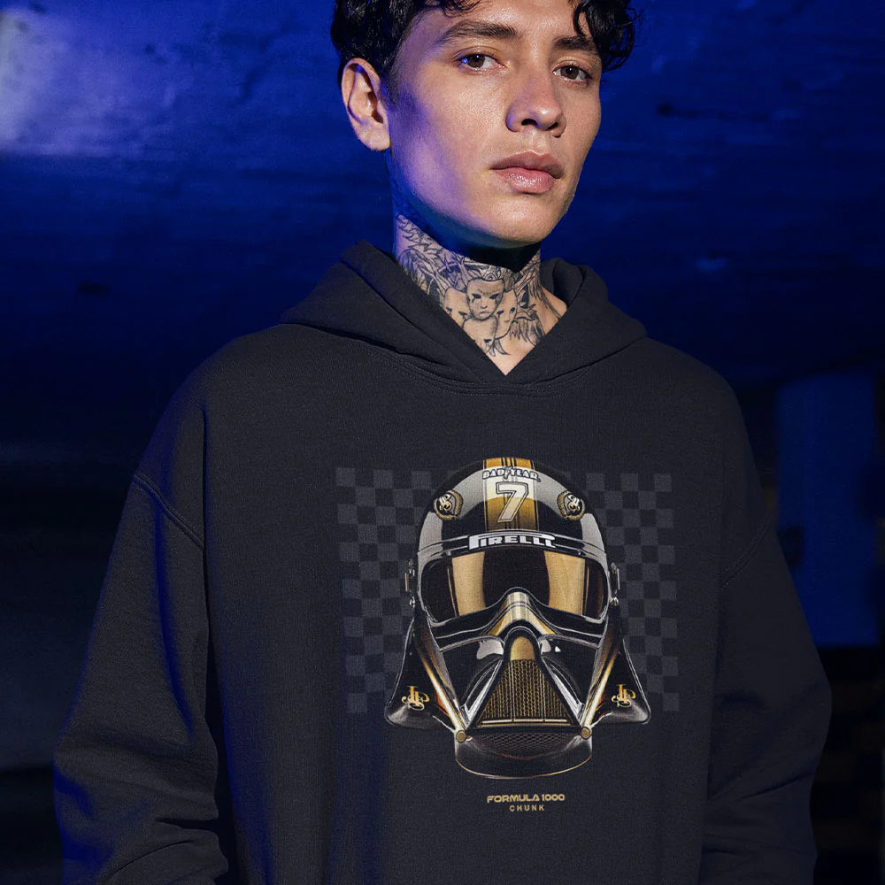 Dark Side Racing Black Hoodie - Image 2