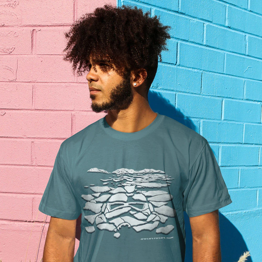 Dark Side Warming Blue Dusk T-Shirt - Image 2