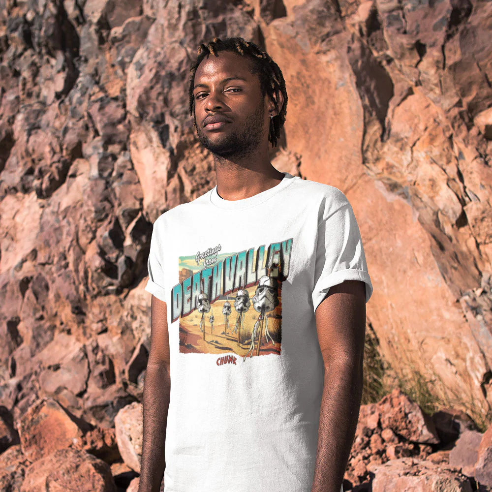 Death Valley White T-Shirt - Image 2