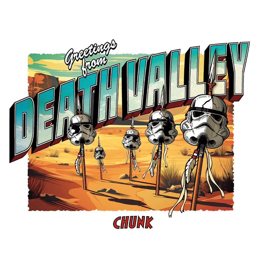 Death Valley White T-Shirt - Image 3