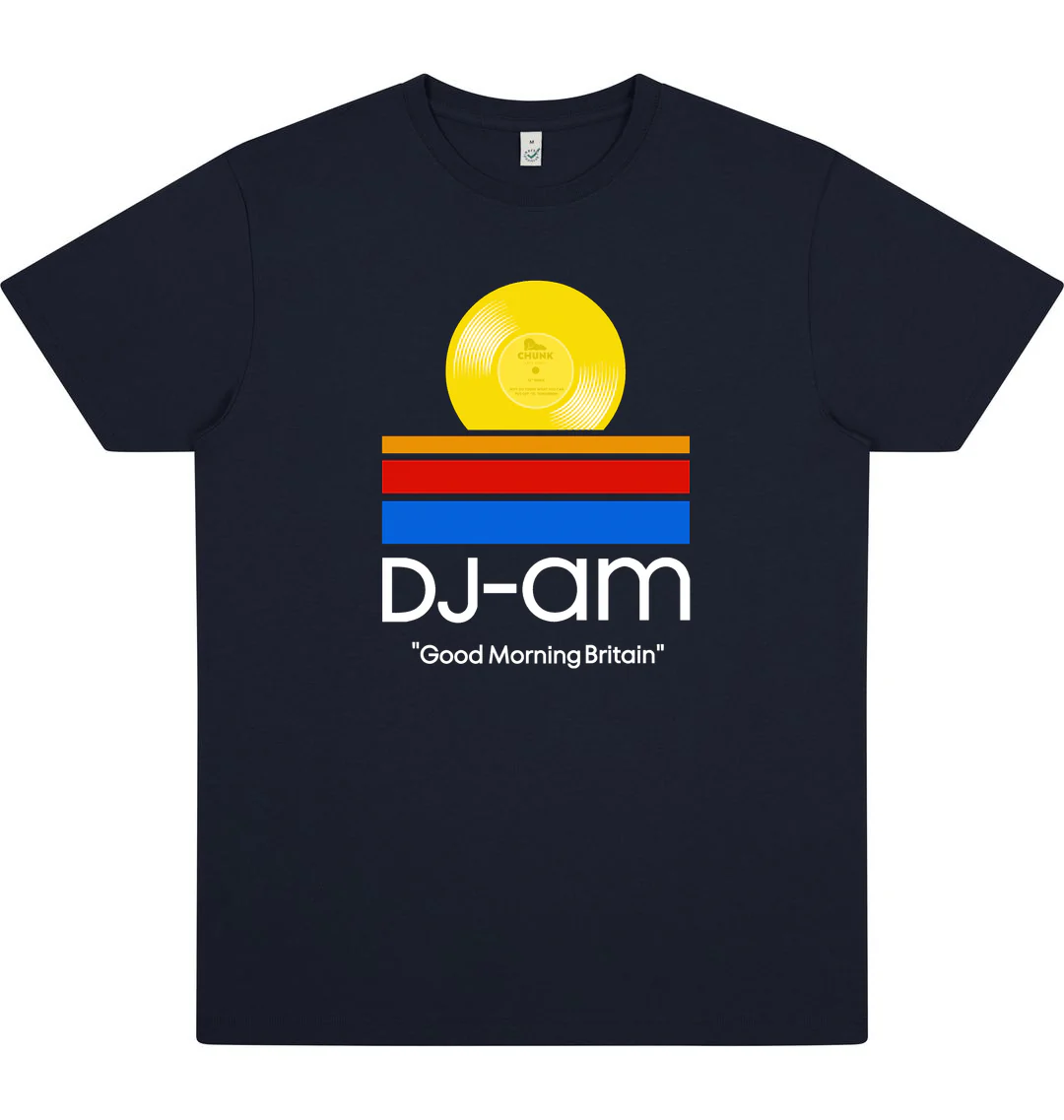 DJ-AM Navy T-Shirt - Image 3