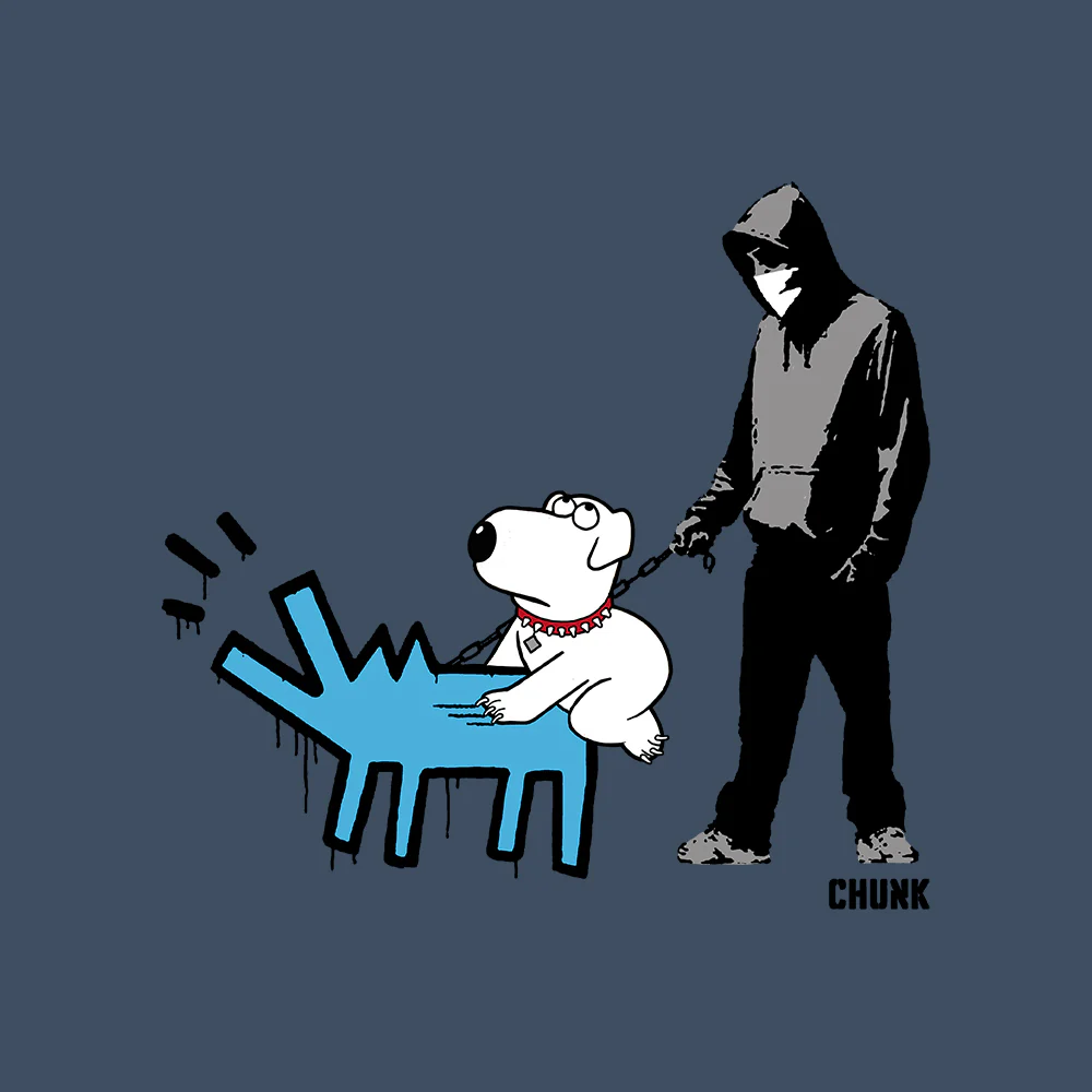 Doggystyle Faded Denim T-Shirt - Image 3