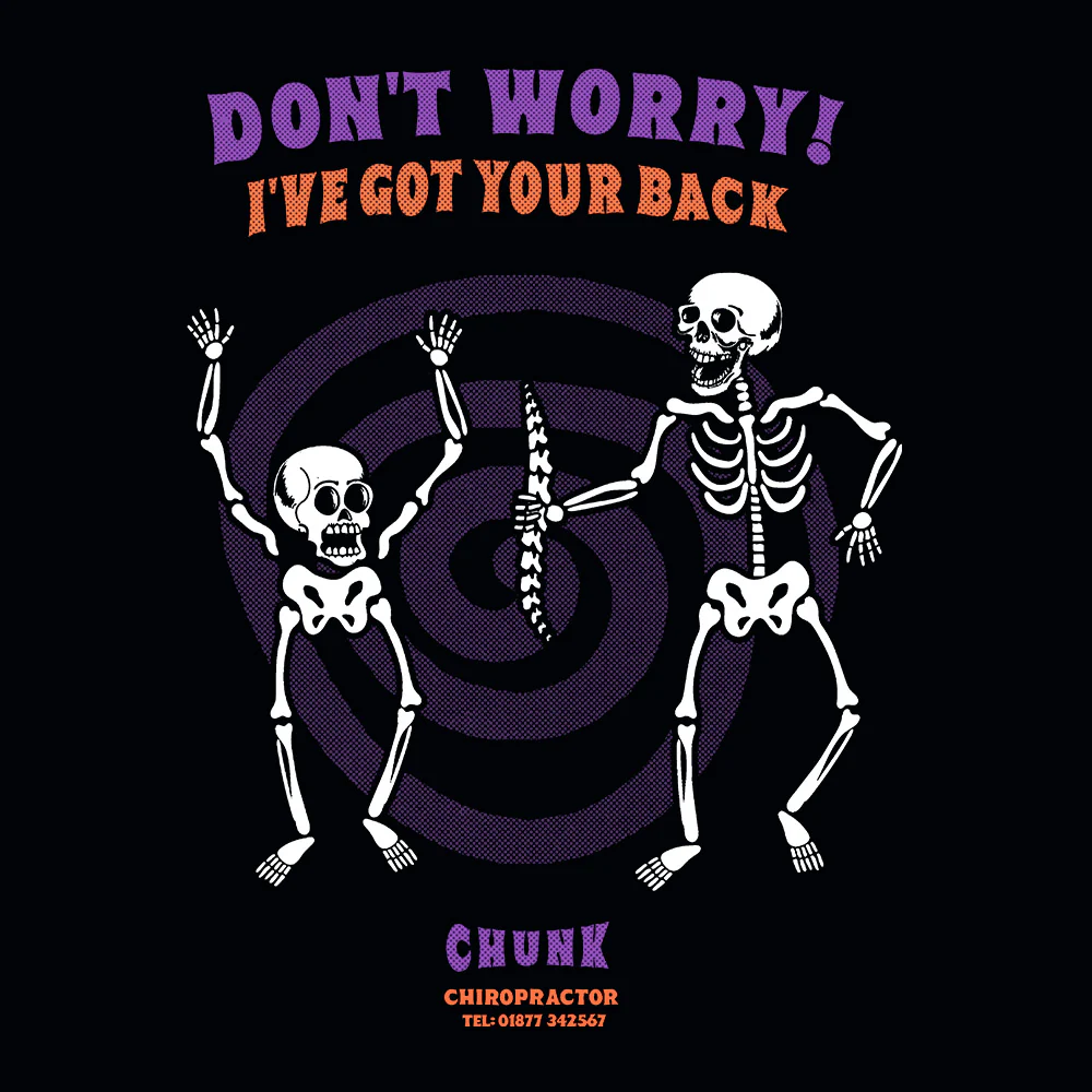 Don't Worry Black T-Shirt - Image 3