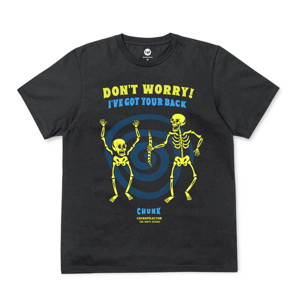 Don't Worry Ink Grey T-Shirt