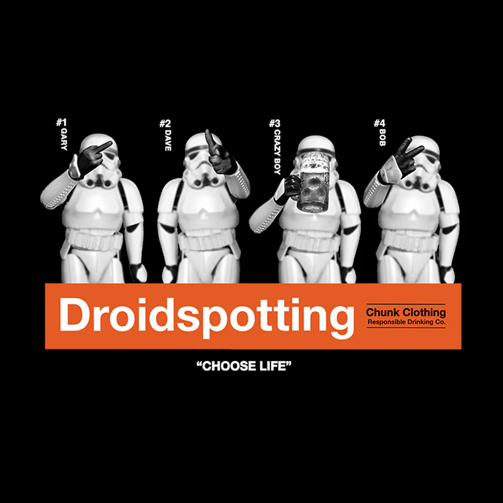 Droidspotting Black T-Shirt - Image 3