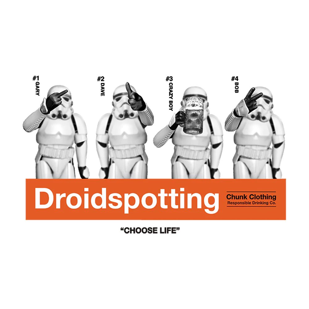 Droidspotting White T-Shirt - Image 3