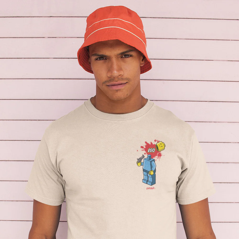 Ego Beige T-Shirt - Image 3