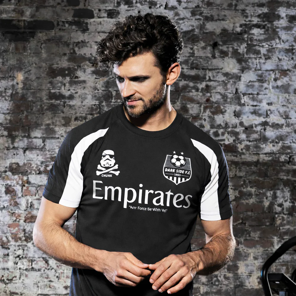 Empirates Black Football Tee - Image 3