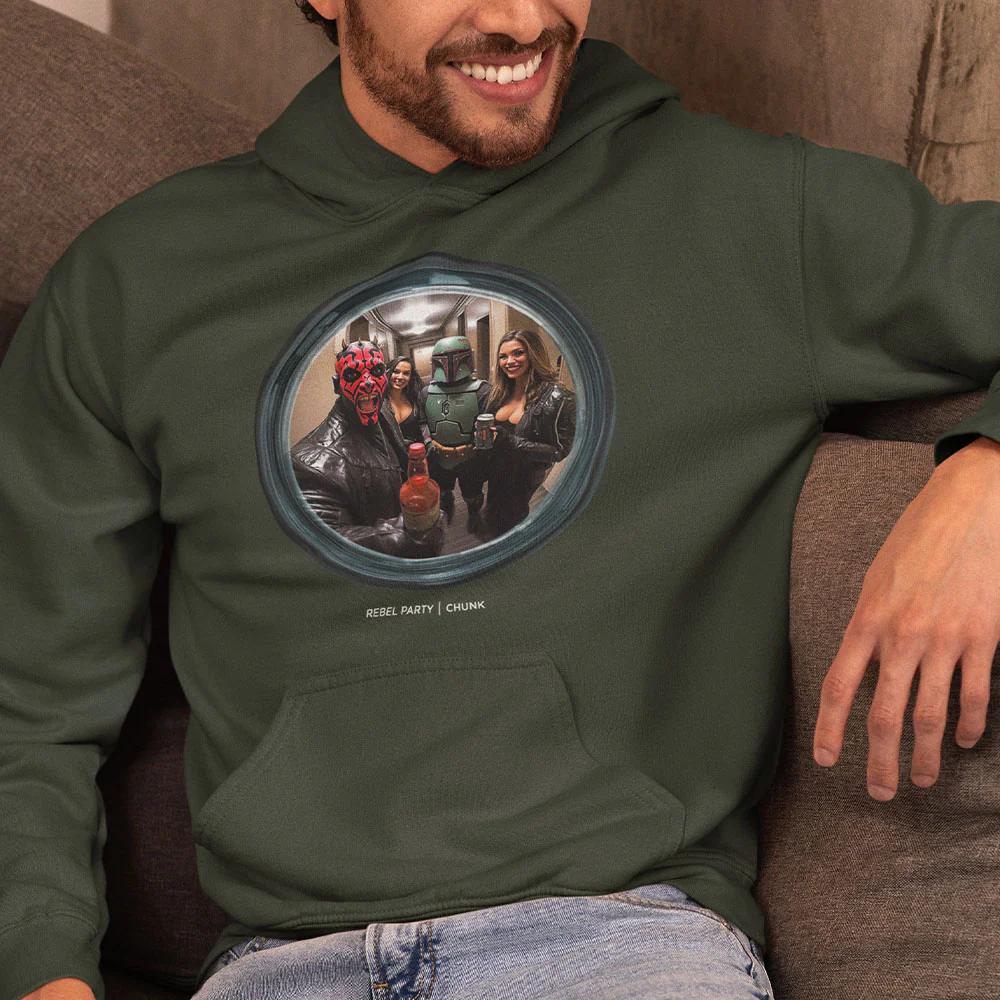 Empire Party Green Hoodie - Image 3