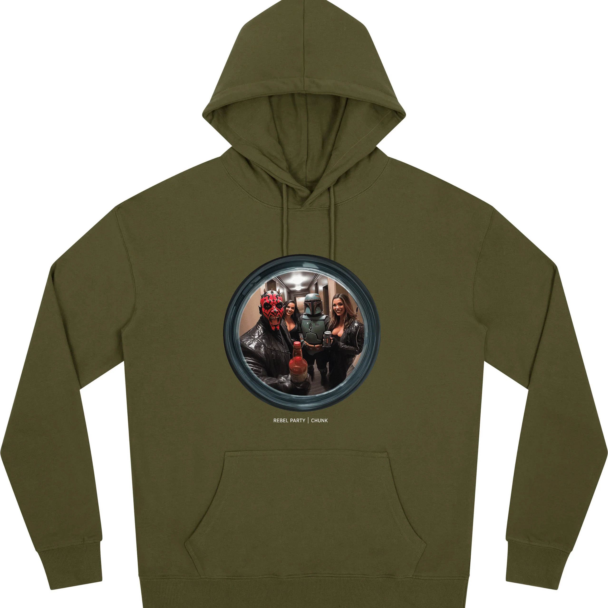 Empire Party Green Hoodie - Image 4