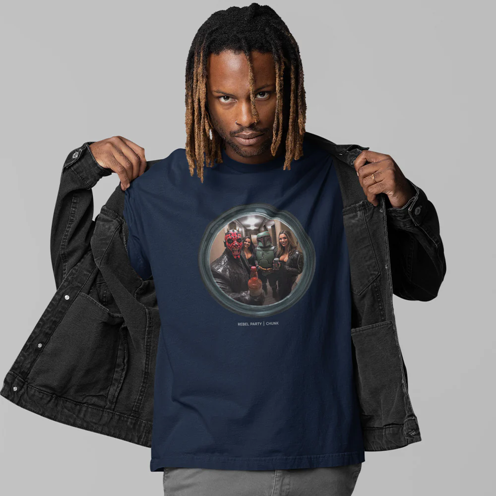Empire Party Navy T-Shirt - Image 3