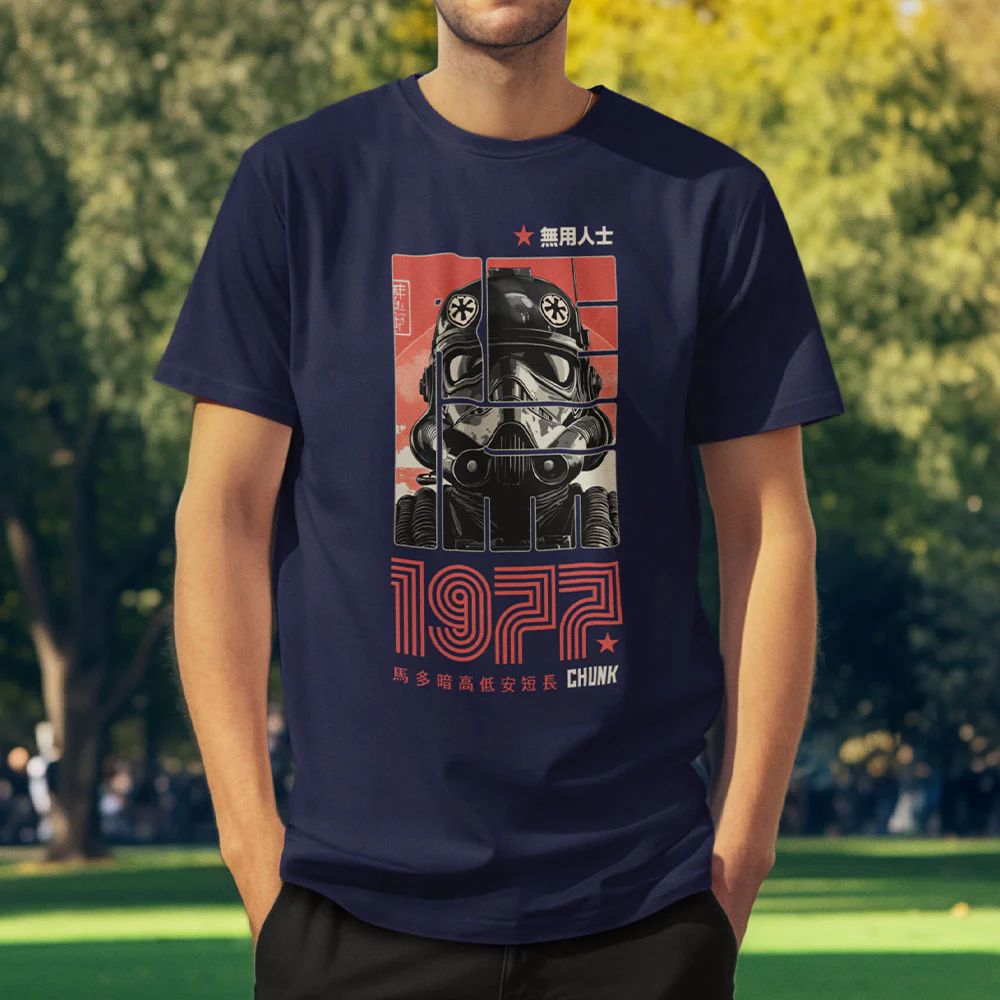 Empire Pilot Navy T-Shirt - Image 2