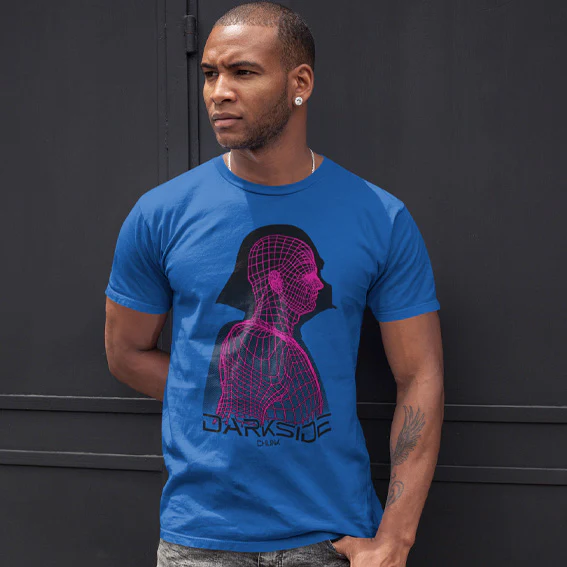 Empire Silhouette Bright Blue T-Shirt - Image 2