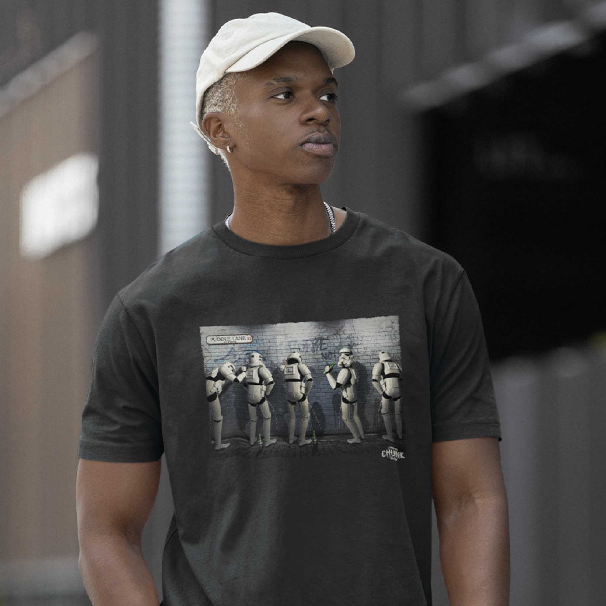 End Of the Night Ink Grey T-Shirt - Image 2
