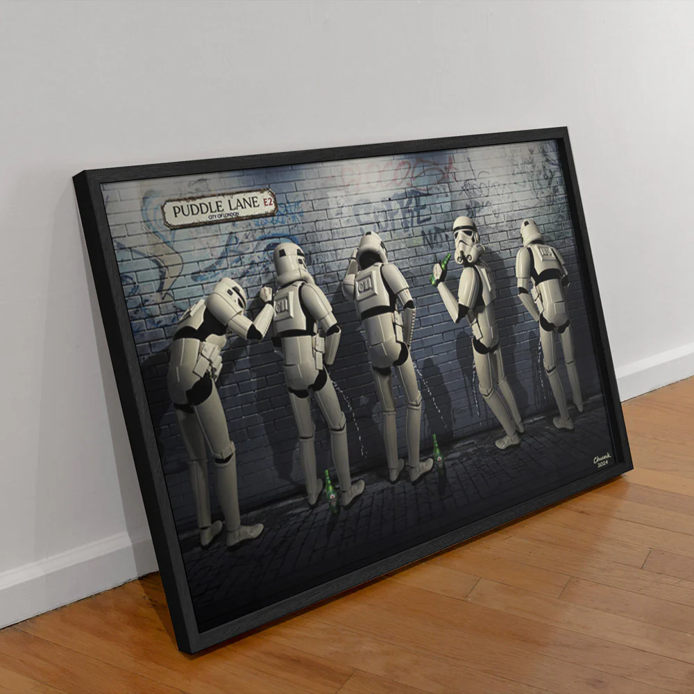 End Of The Night Framed Print