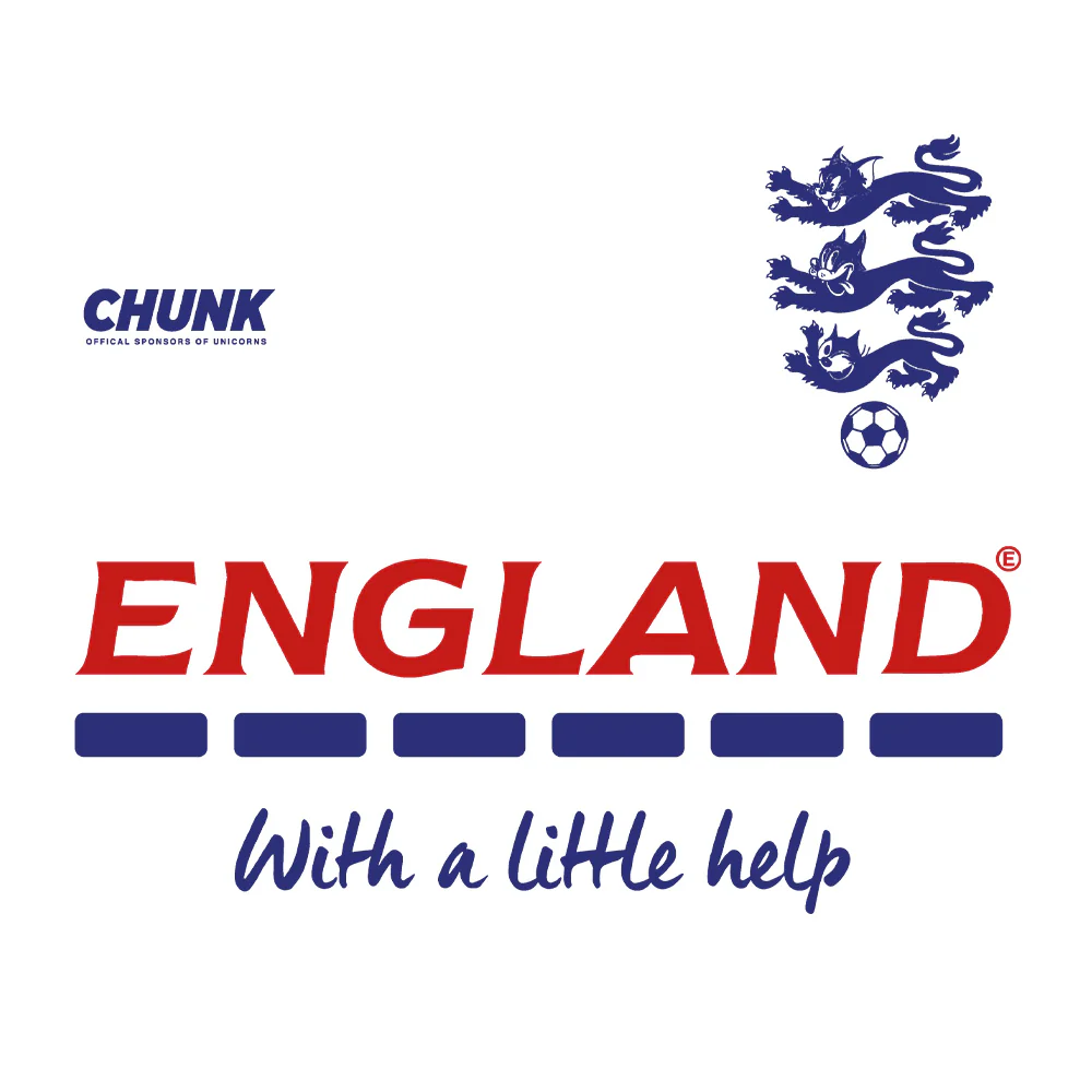 England White Football Tee - Image 6