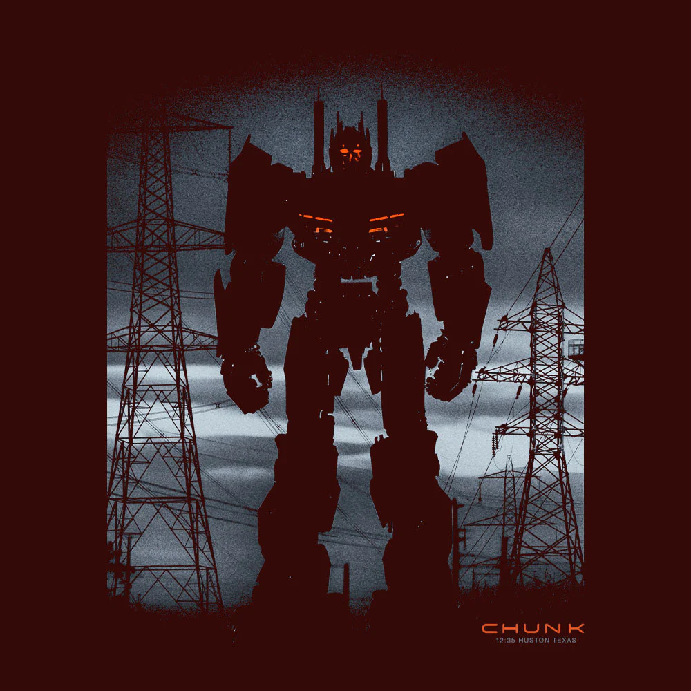 Extinction Burgundy T-Shirt - Image 3