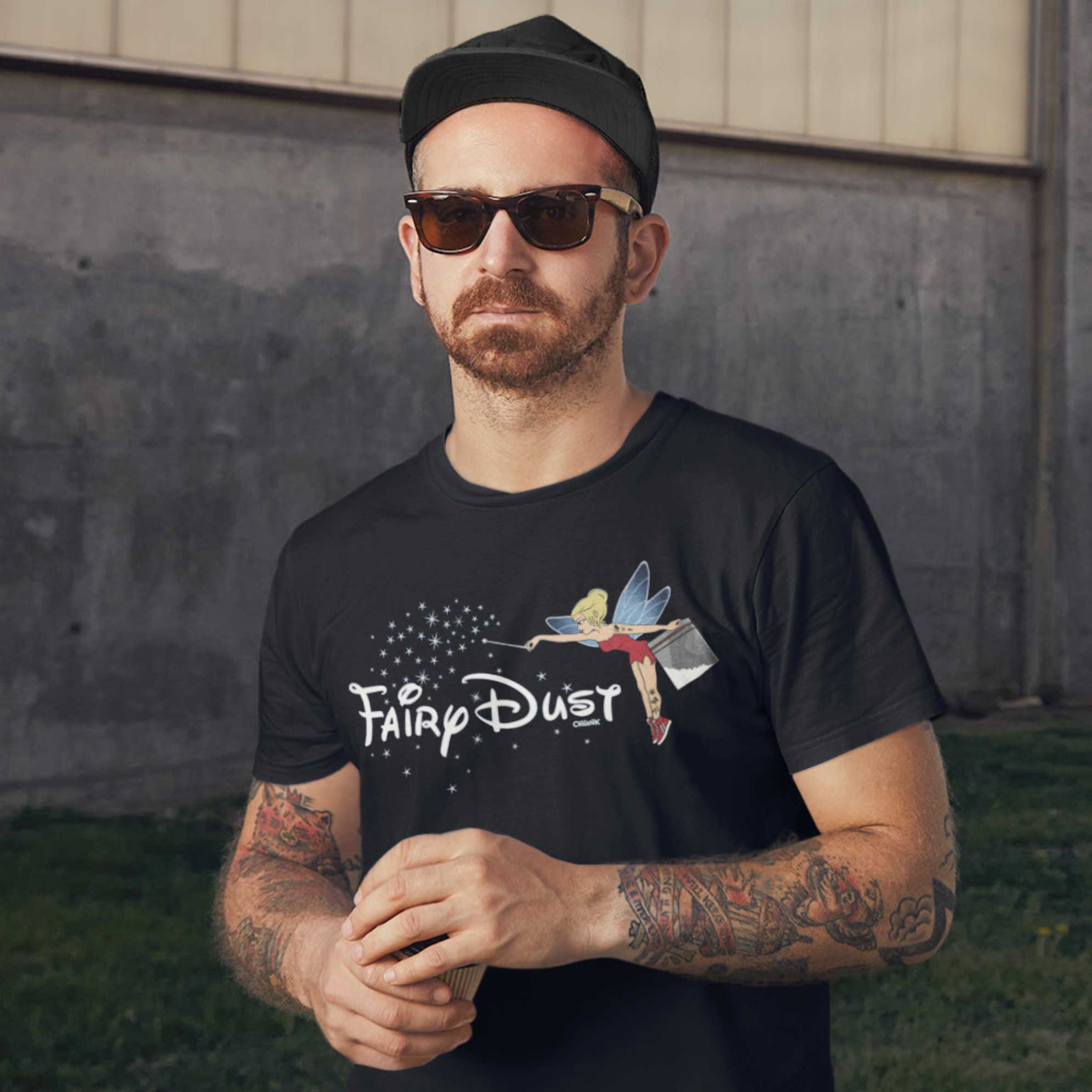 Fairy Dust Black T-Shirt - Image 2