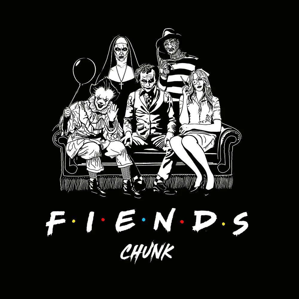 Fiends Black T-Shirt - Image 3