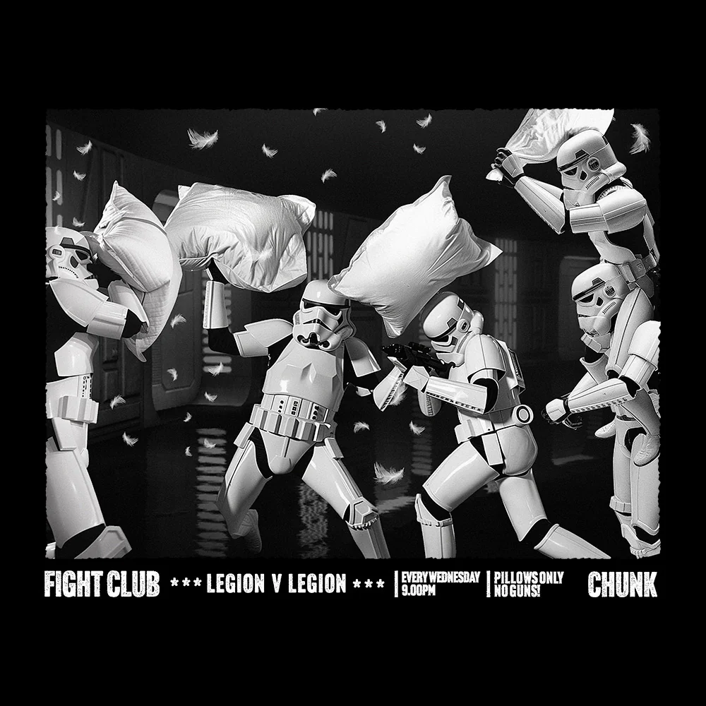 Fight Club Black T-Shirt - Image 3