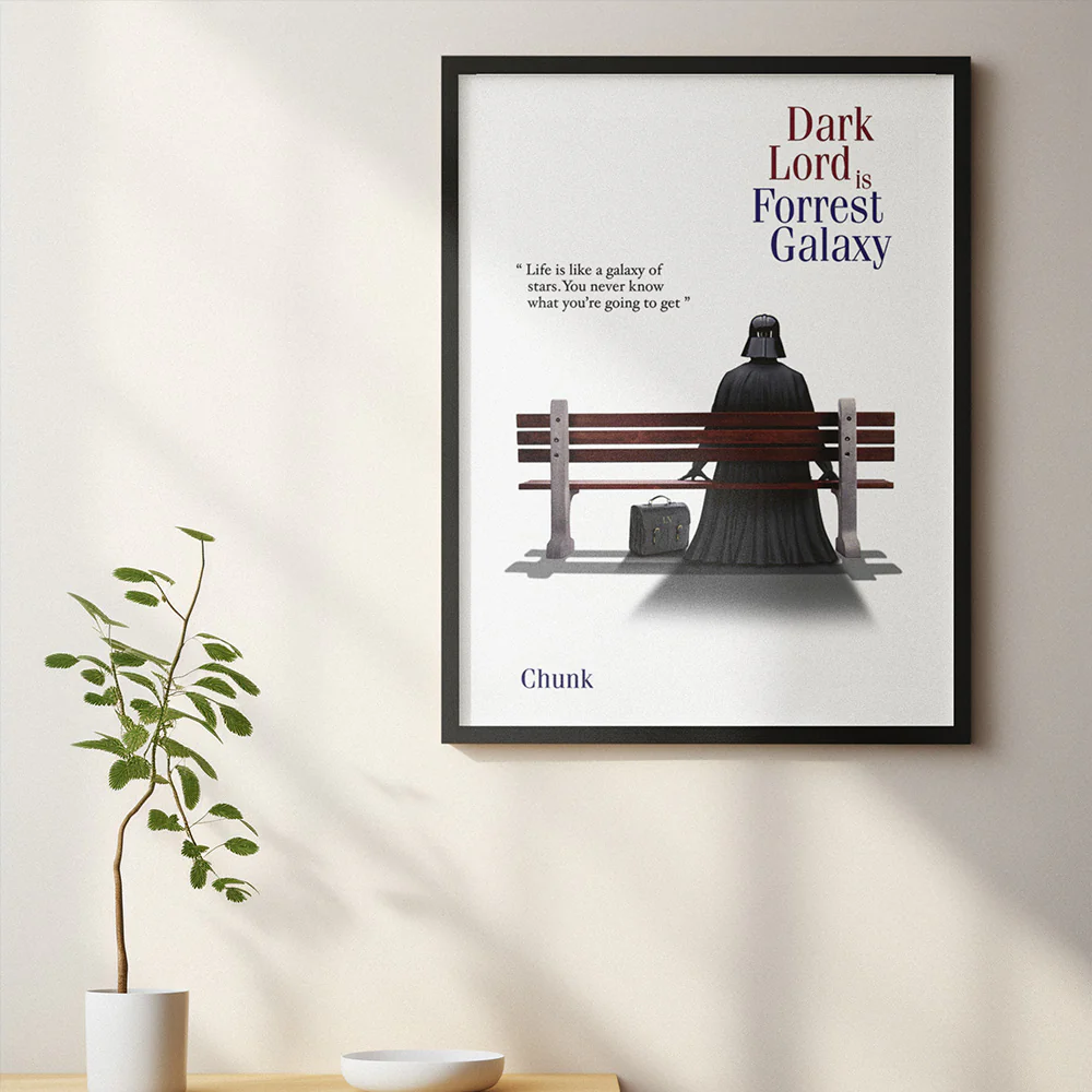 Forest Galaxy Framed Print