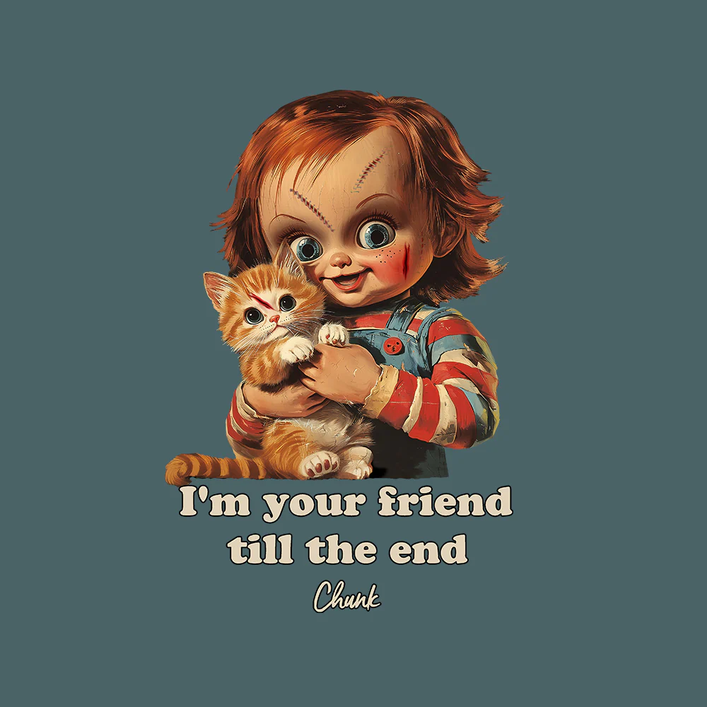 Friend Till The End Blue Dusk T-Shirt - Image 3