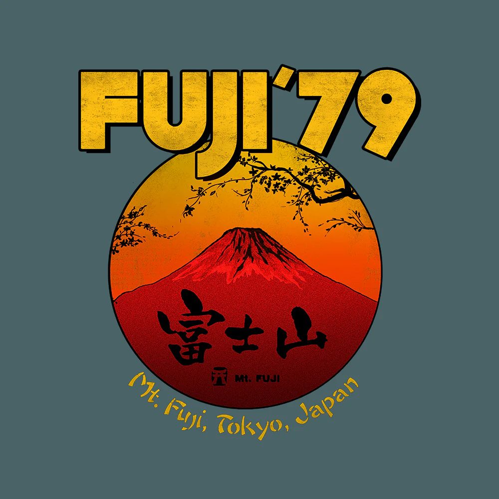 FUJI 79 Blue Dusk T-Shirt - Image 2