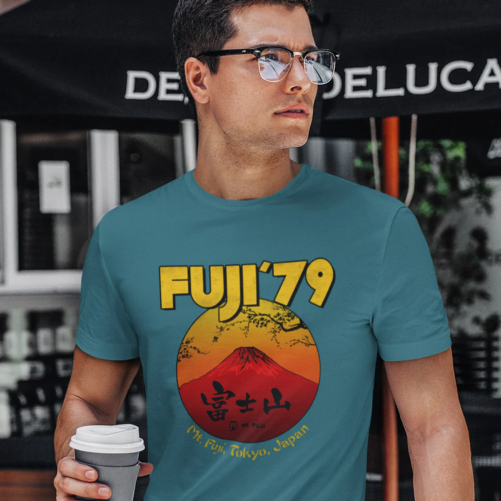 FUJI 79 Blue Dusk T-Shirt - Image 3